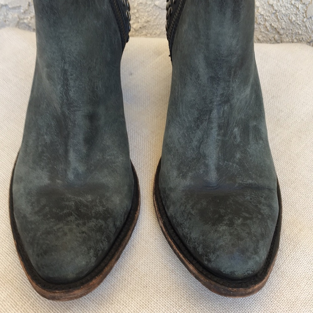 Liberty Black Boots LB71236 Distressed Leather 10 - Picture 4 of 16